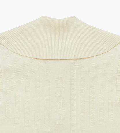 Head Golf Womens Performance Quarter Zip Top - Cream