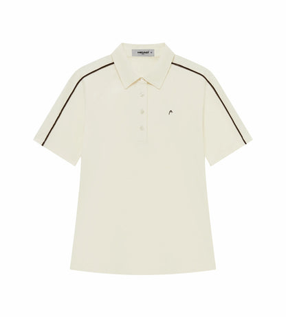 Head Golf Womens Raglan Polo - Cream