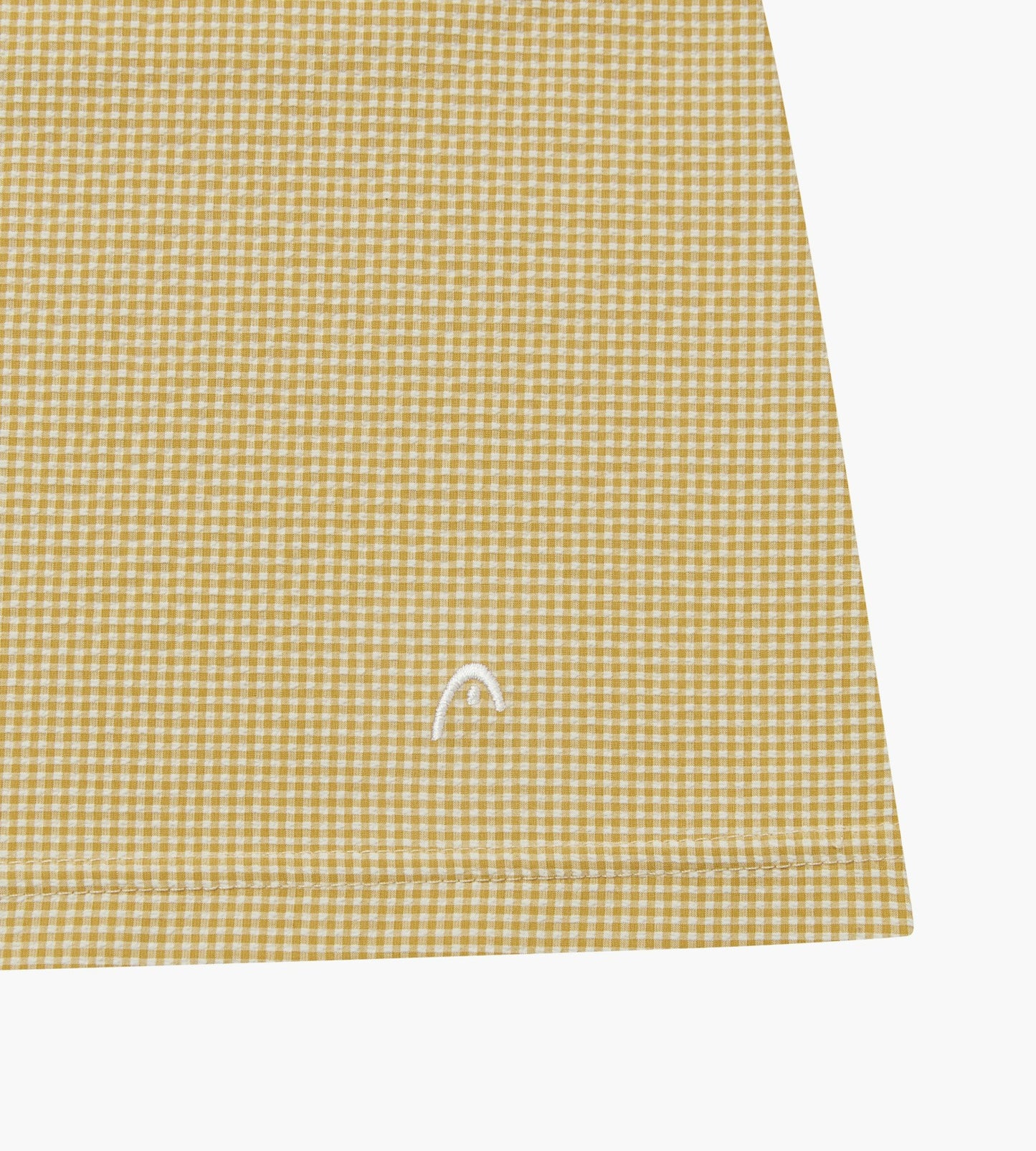 Head Golf Yoke Pleat Skirt - CREAM/KHAKI