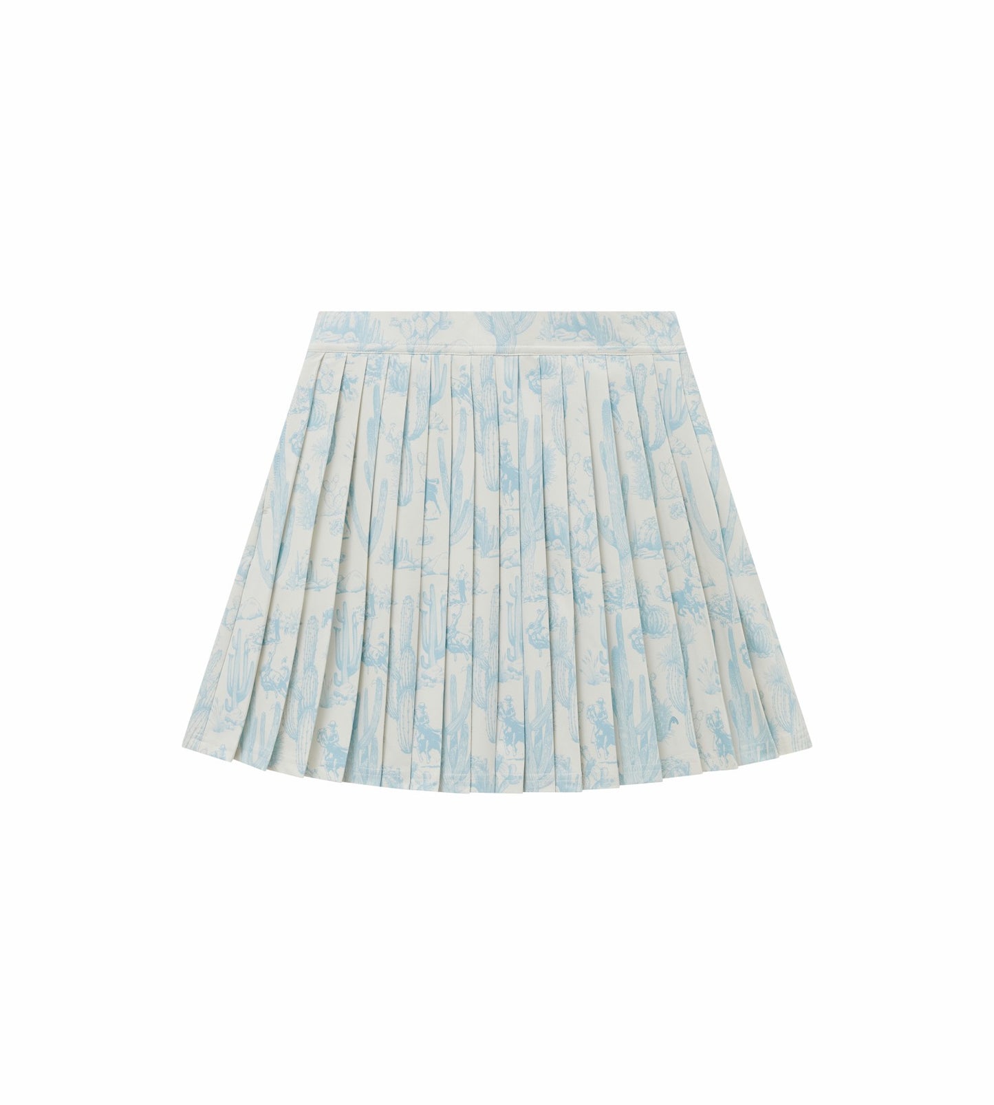 Head Golf Knife Pleat Skirt - Blue