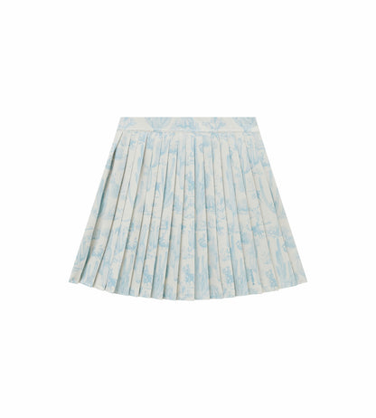 Head Golf Knife Pleat Skirt - Blue