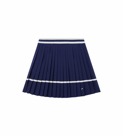 Head Golf Womens Knife Pleat Skirt - Navy