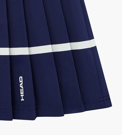 Head Golf Womens Knife Pleat Skirt - Navy