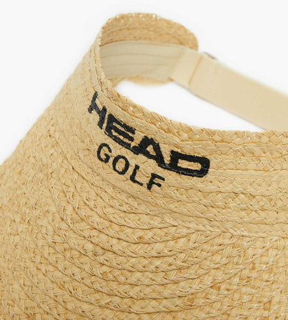 Head Golf Raffia Visor - NATURAL RAFFIA