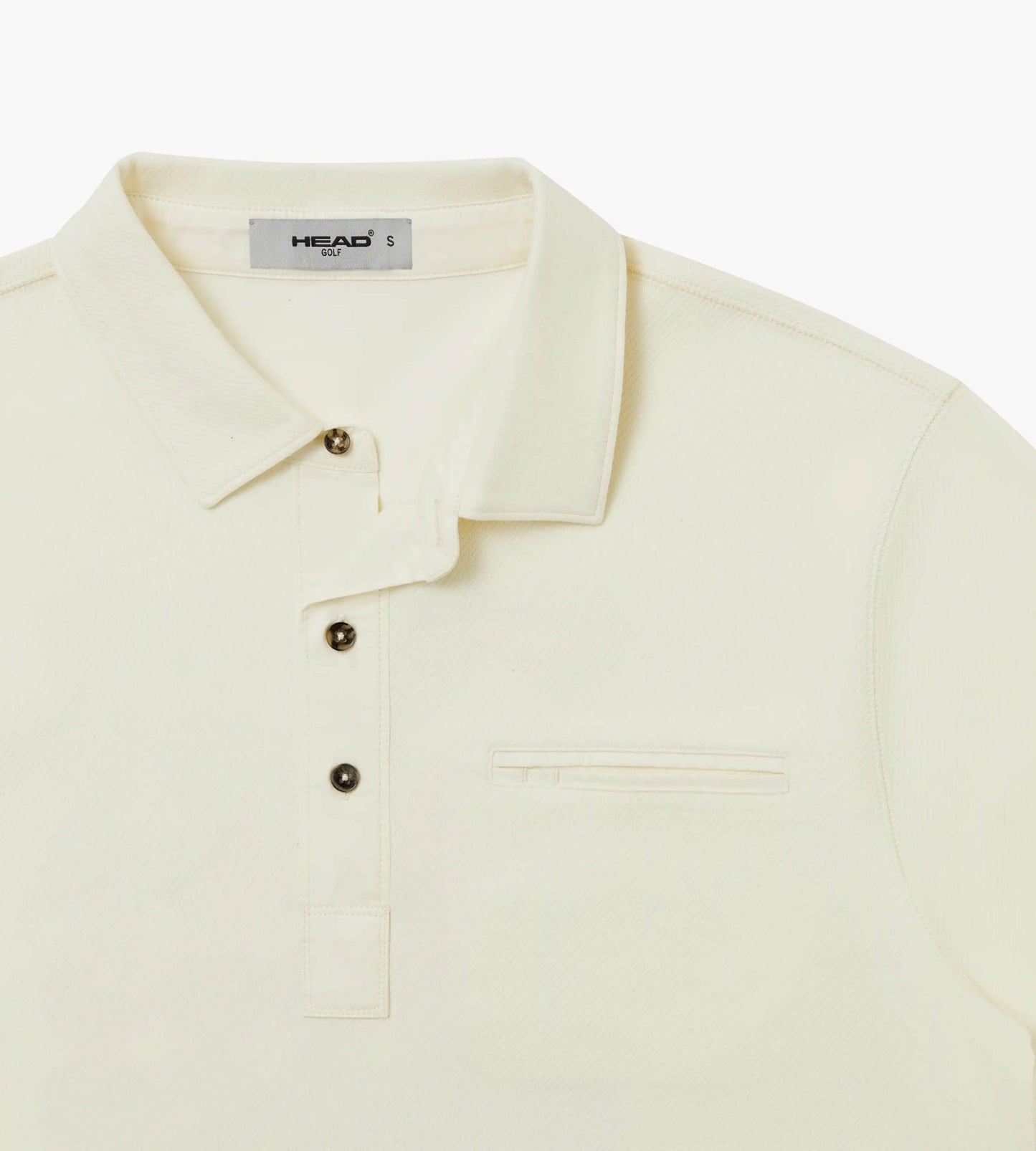 Head Golf Mens Thermal Henley - Cream