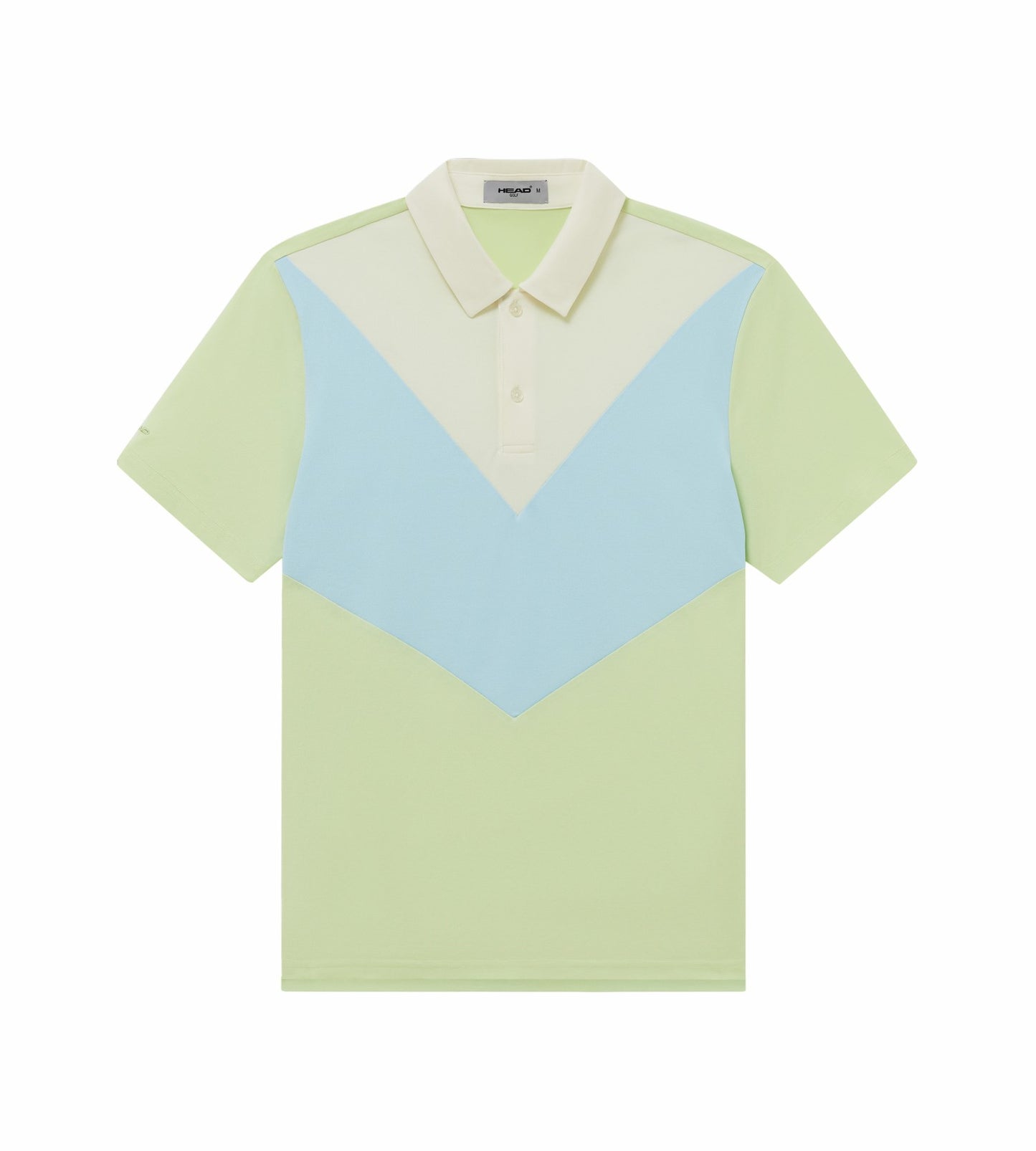 Head Golf Mens Color Block Polo - Mint