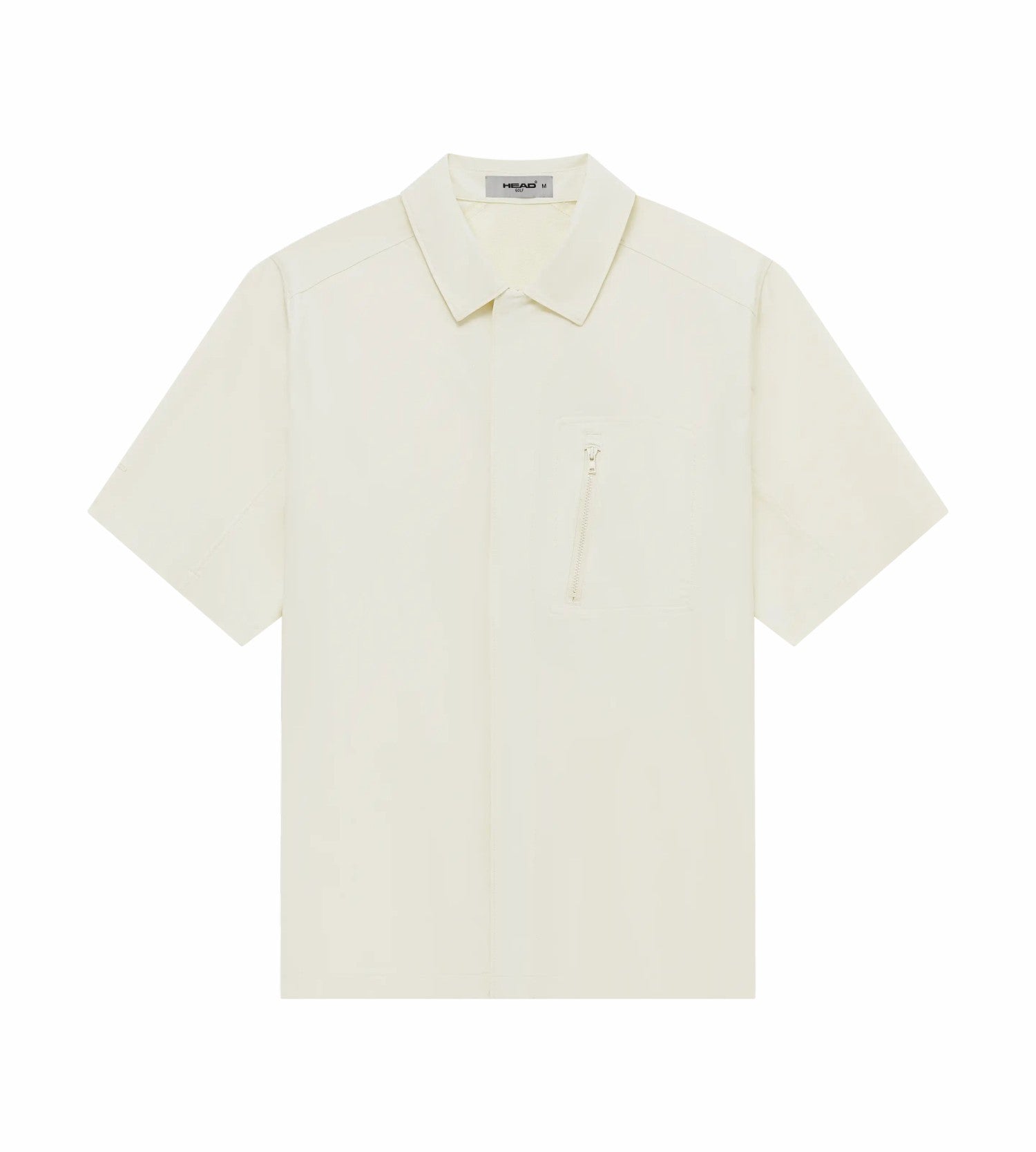 Head Golf Mens Signature Short Sleeve Shirt - Cream