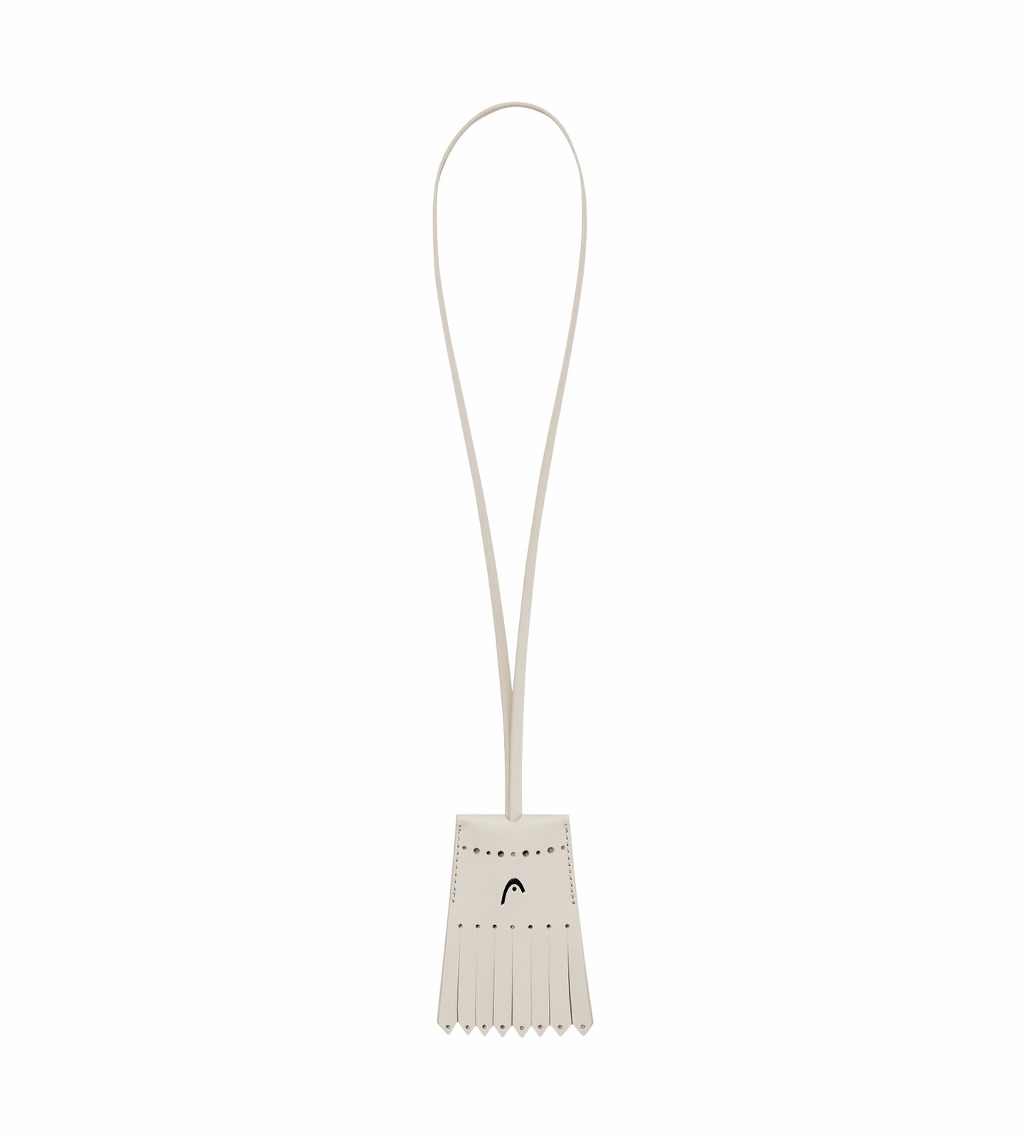 Head Golf Kiltie Keychain - White