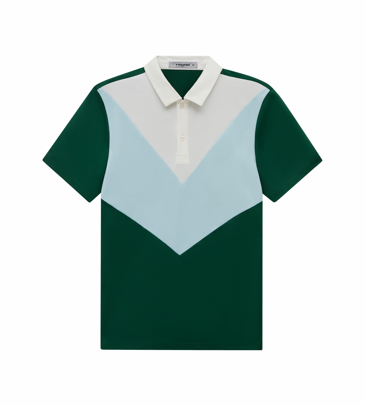 Head Golf Color Block Polo - Green