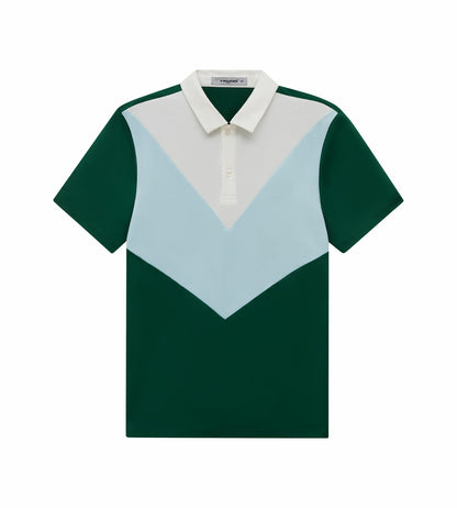 Head Golf Color Block Polo - Green