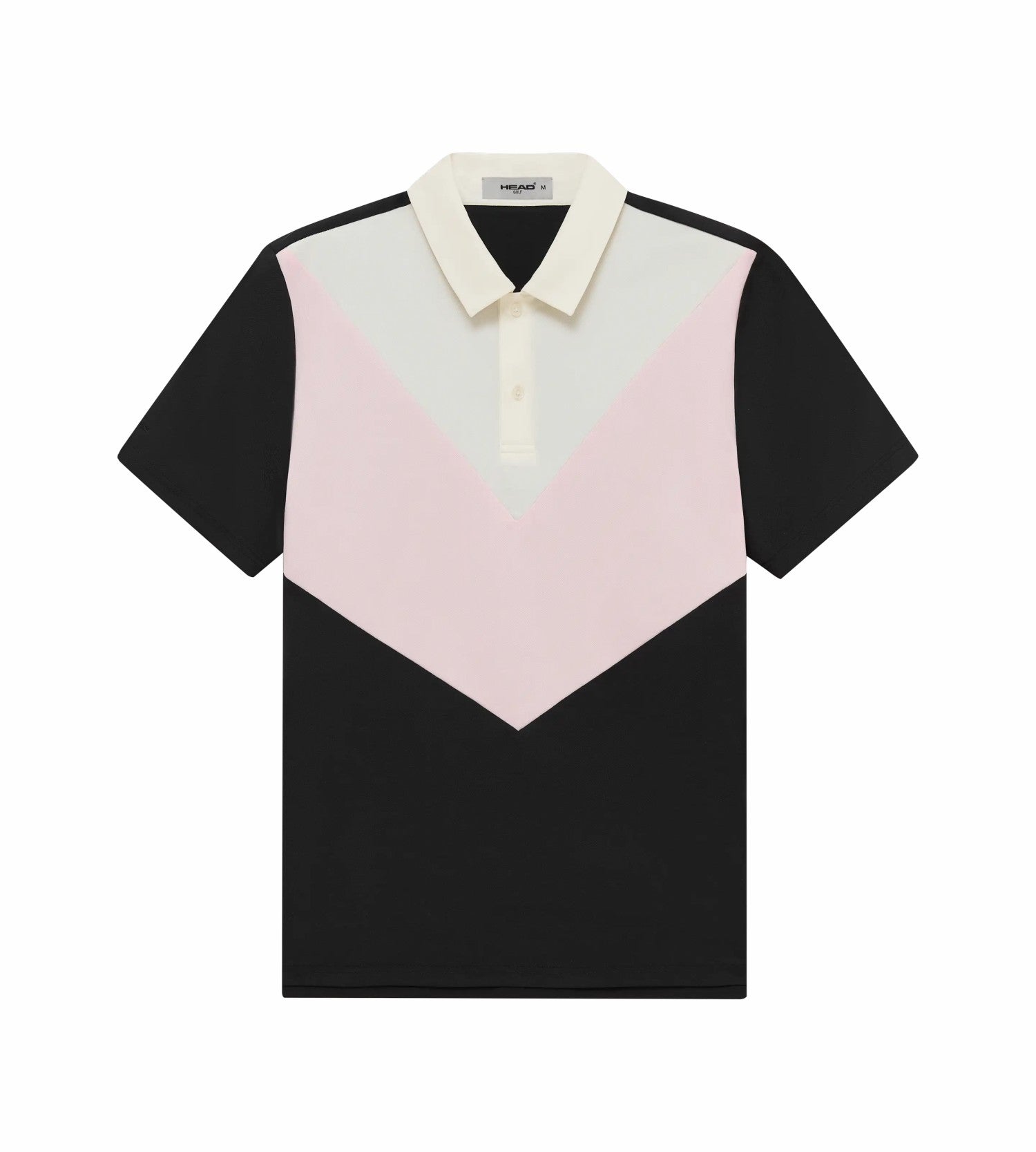 Head Golf Mens Color Block Polo - Pink