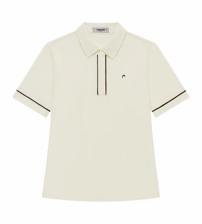 Head Golf Womens Tech Pique Polo - Cream