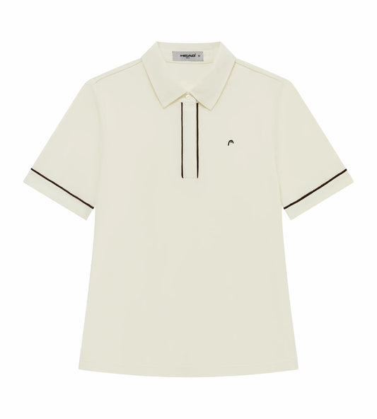 Head Golf Womens Tech Pique Polo - Cream