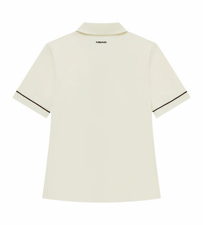 Head Golf Womens Tech Pique Polo - Cream