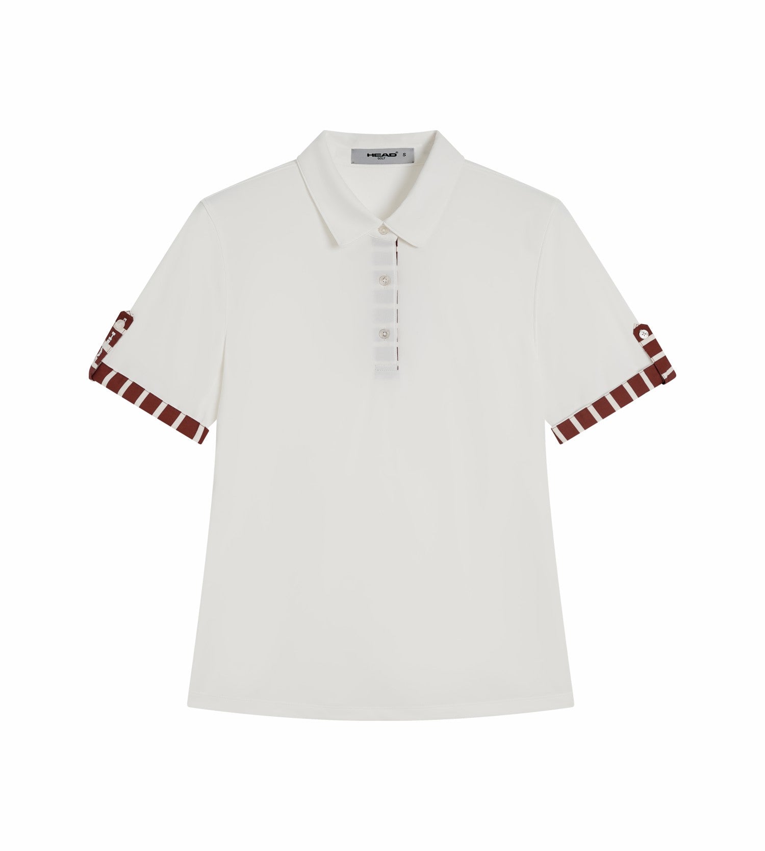 Head Golf Roll Sleeve Polo - White