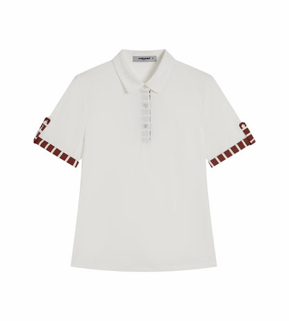 Head Golf Roll Sleeve Polo - White