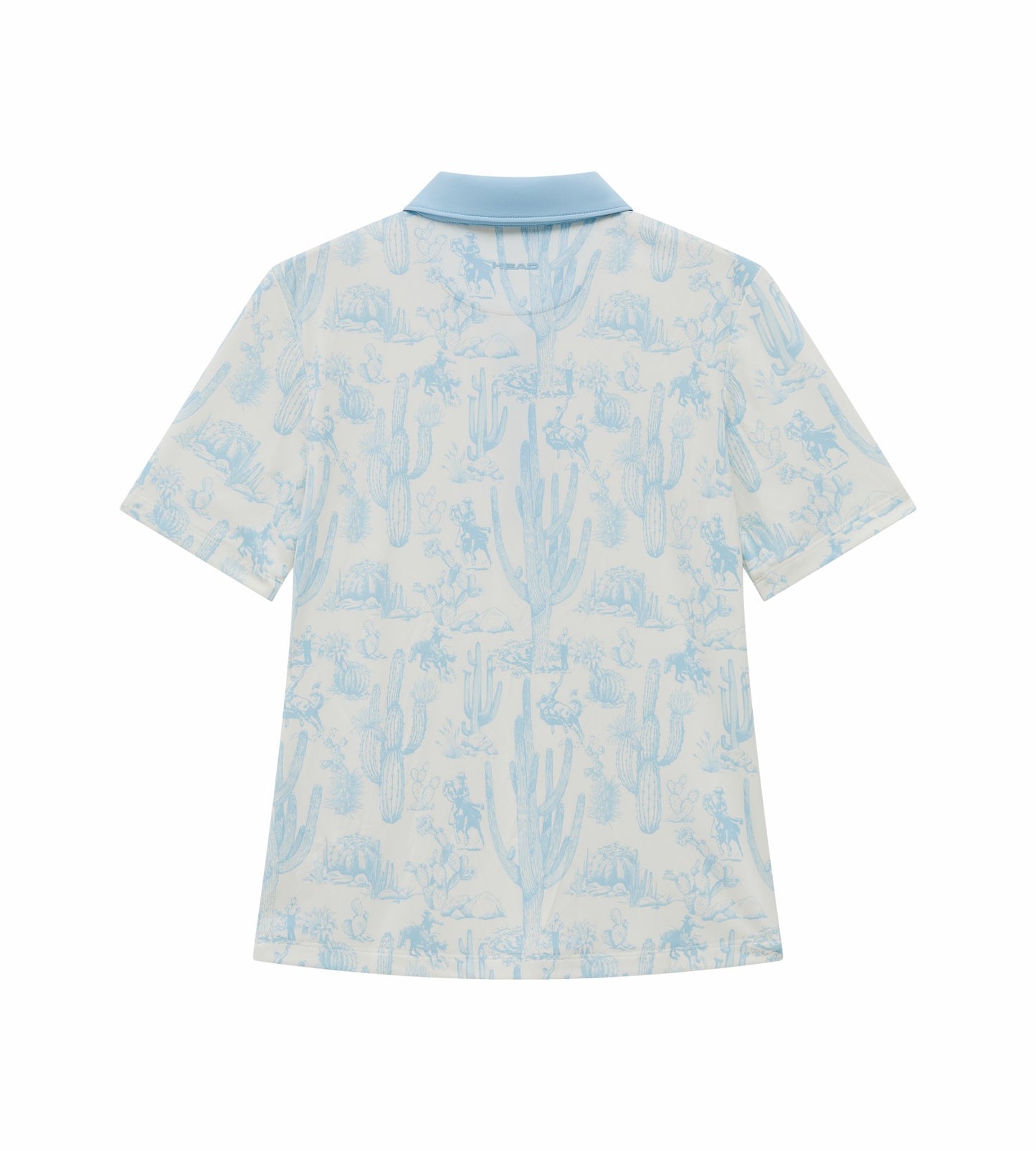 Head Golf Printed Polo - Blue
