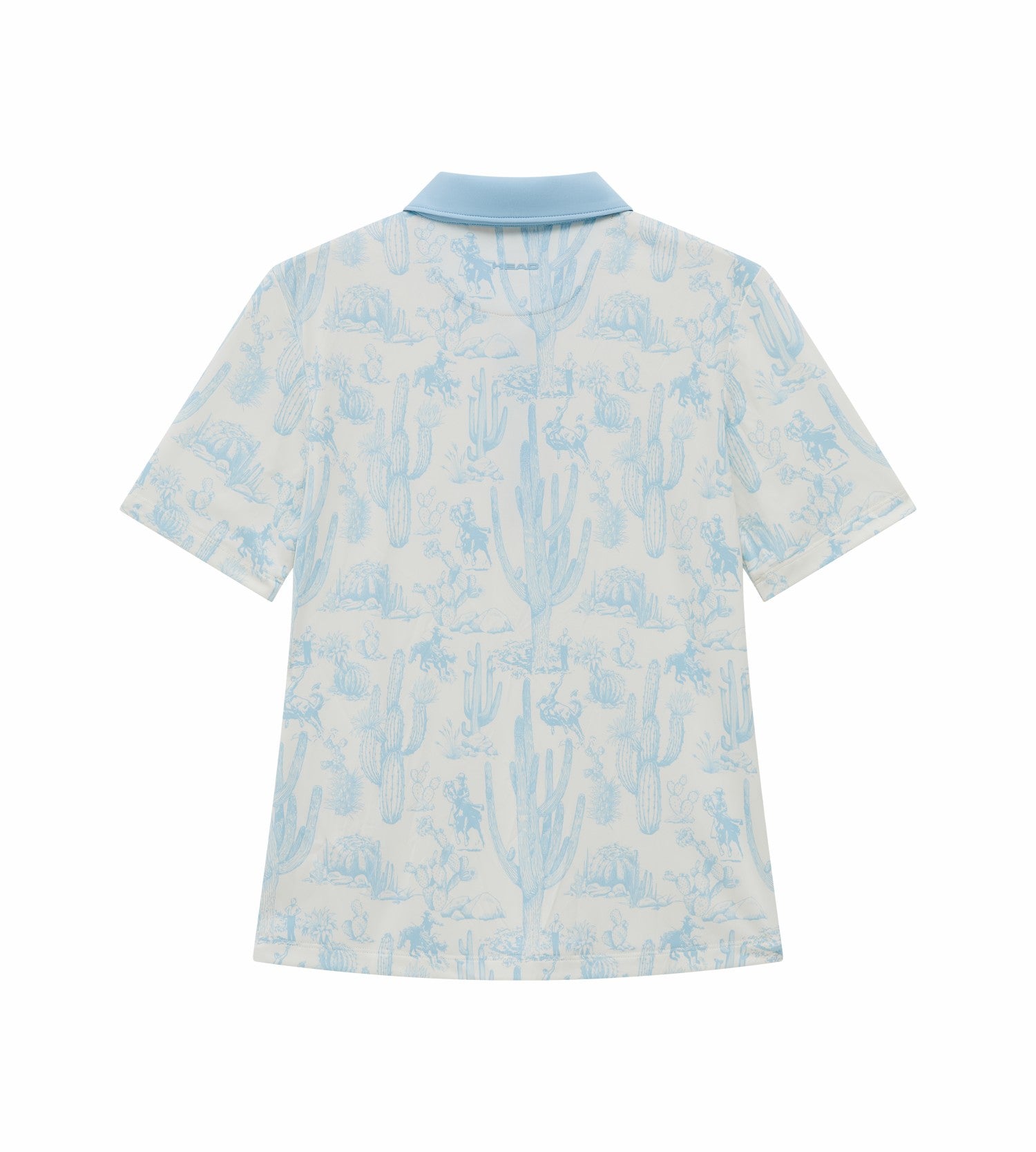 Head Golf Printed Polo - Blue