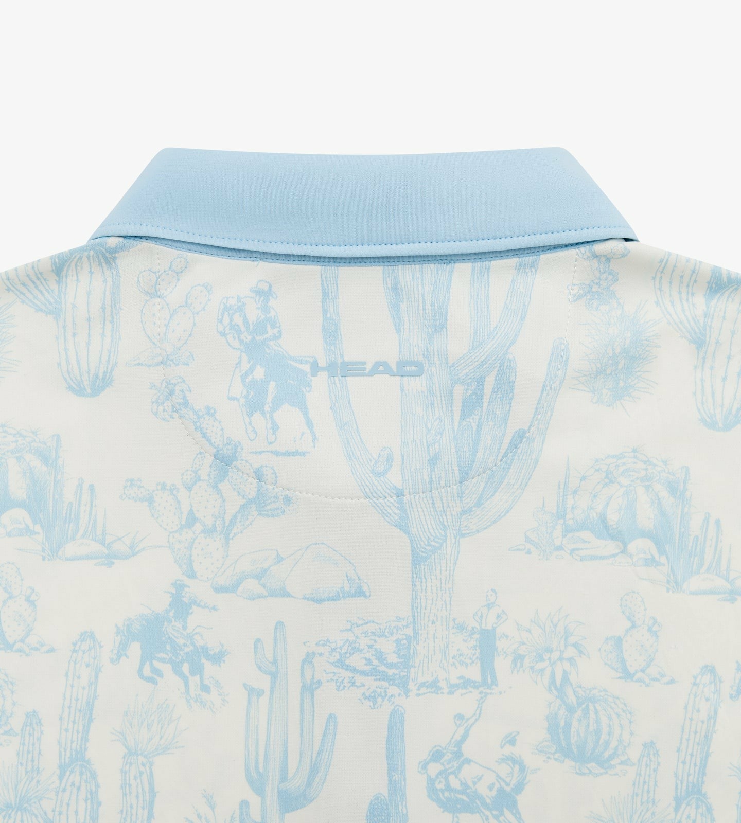 Head Golf Printed Polo - Blue