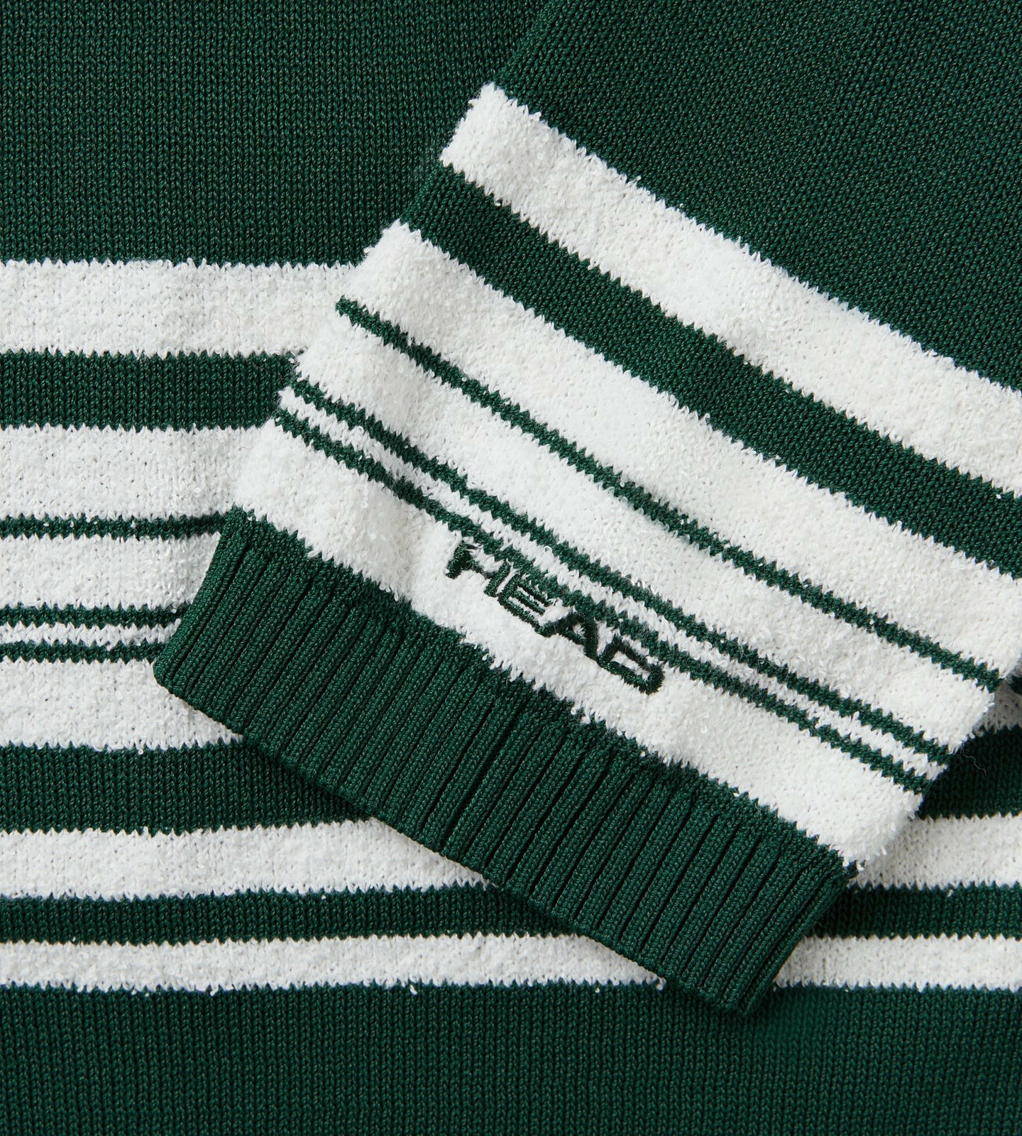 Head Golf Stripe Knit Polo - Green