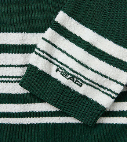 Head Golf Stripe Knit Polo - Green