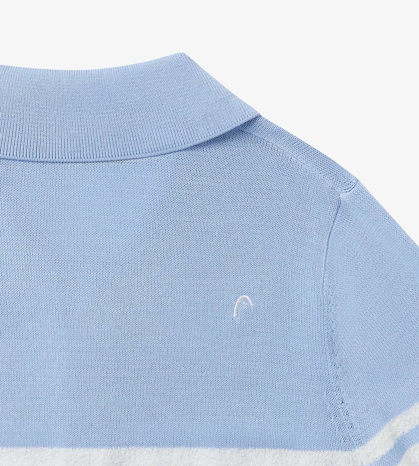 Head Golf Stripe Knit Polo - Blue