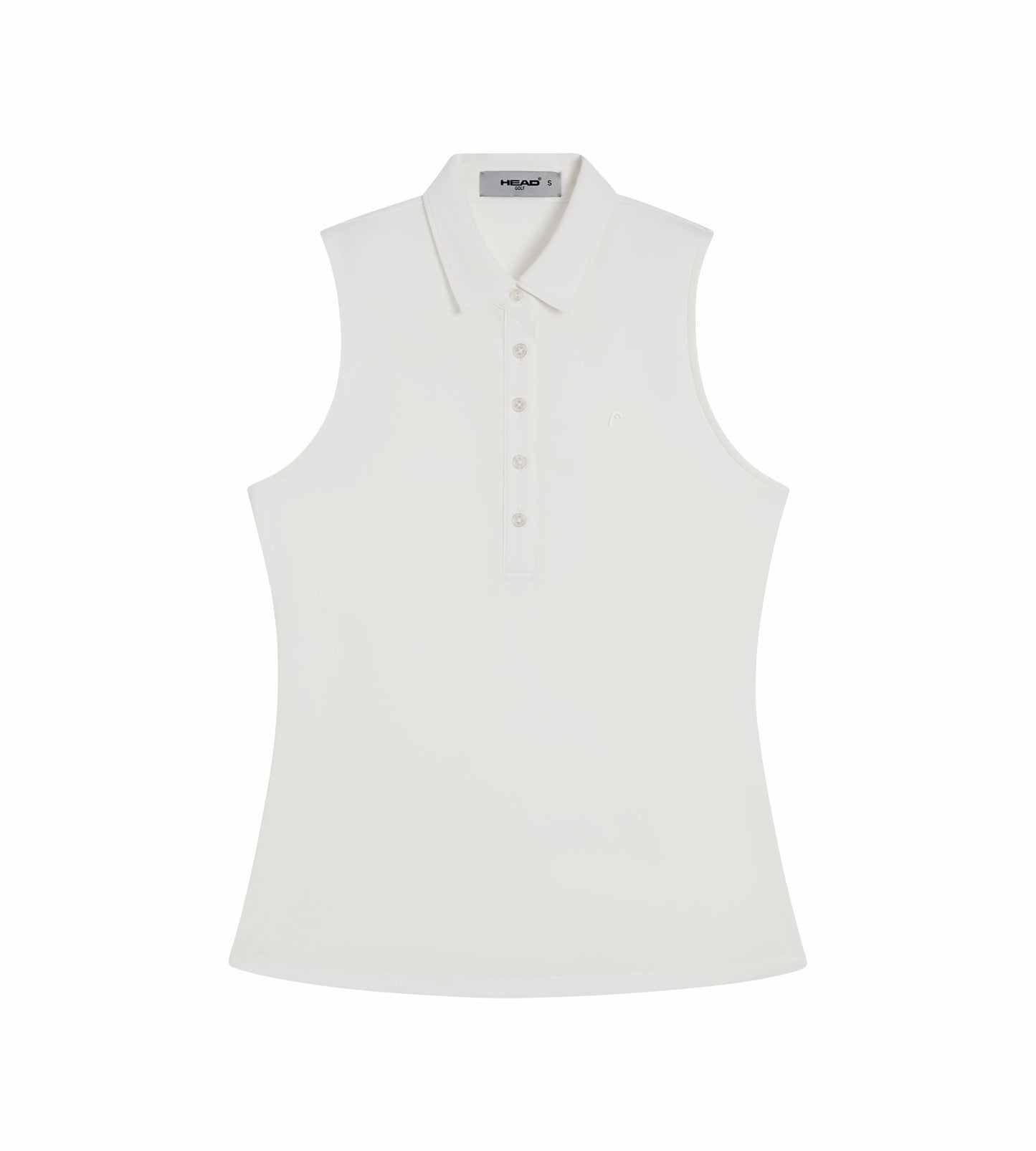 Head Golf Performance Sleeveless Polo - White
