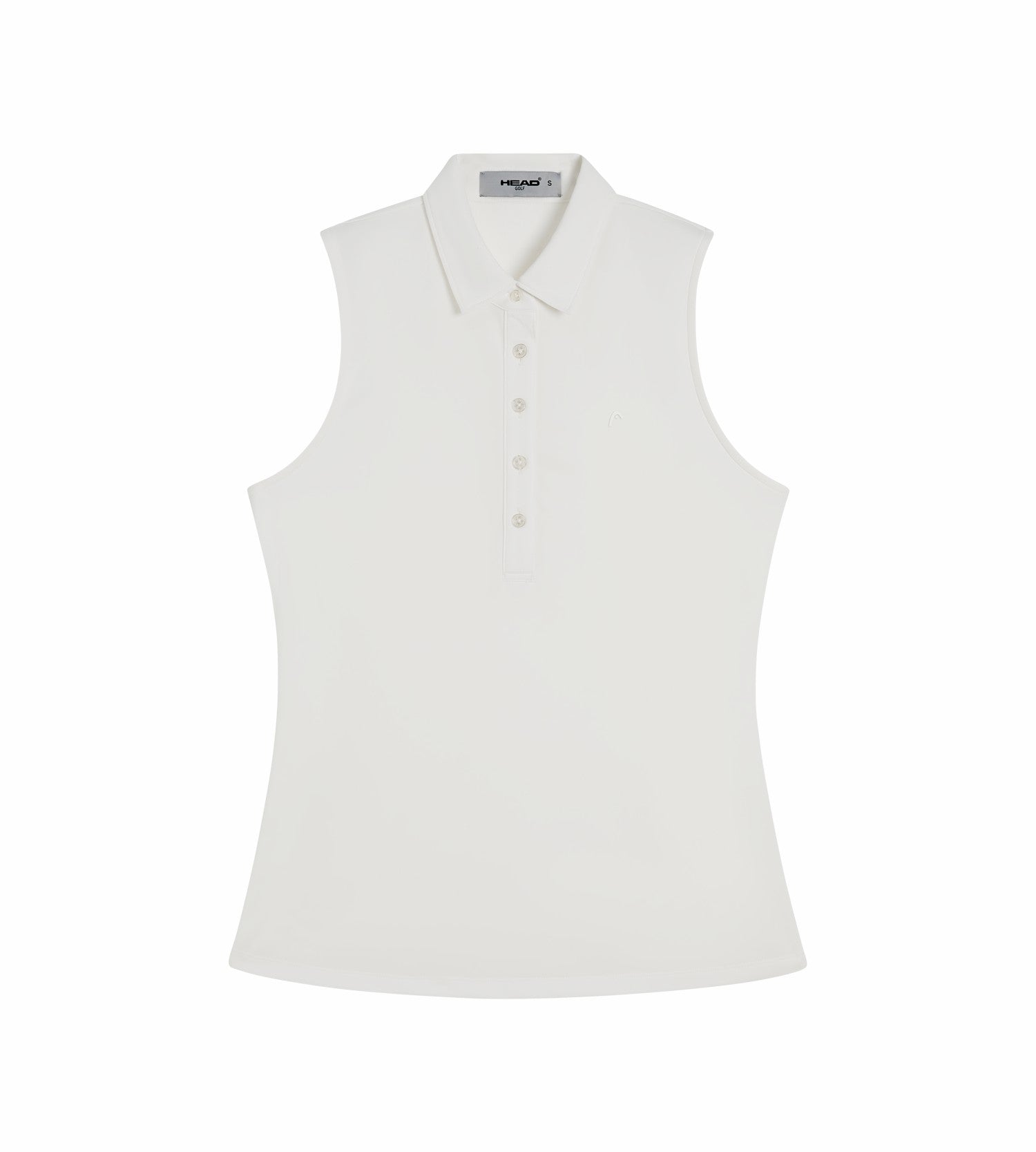 Head Golf Performance Sleeveless Polo - White