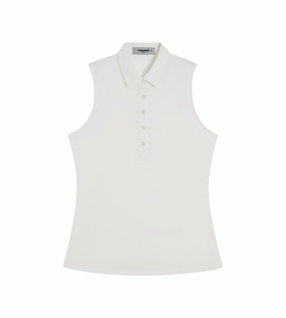 Head Golf Performance Sleeveless Polo - White