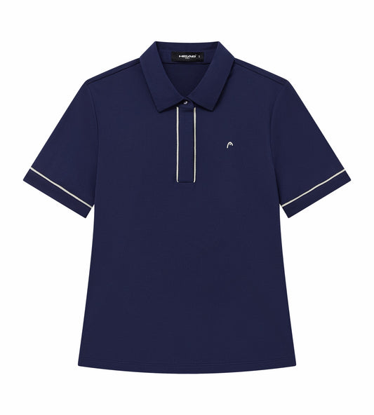 Head Golf Womens Tech Pique Polo - Navy