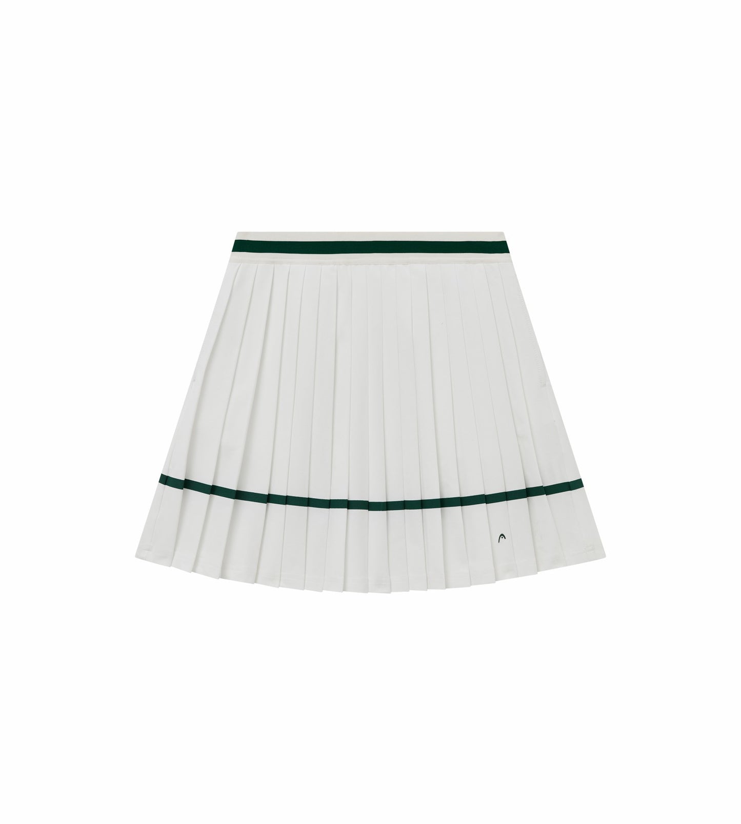 Head Golf Knife Pleat Skirt - White