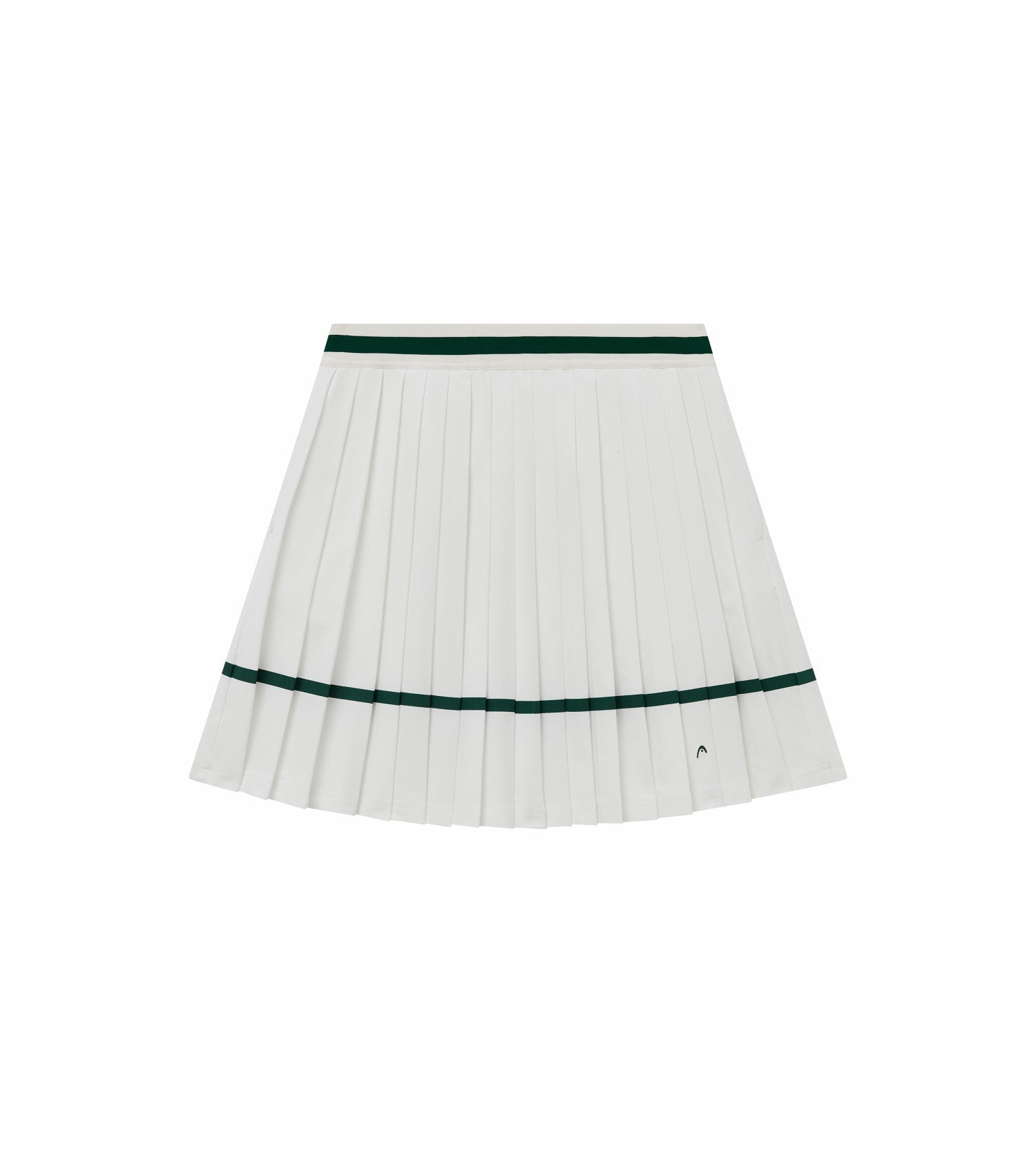 Head Golf Knife Pleat Skirt - White