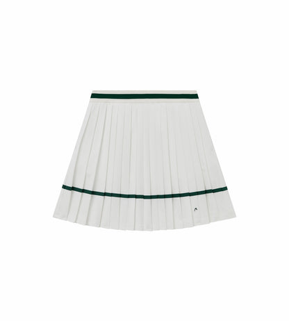 Head Golf Knife Pleat Skirt - White