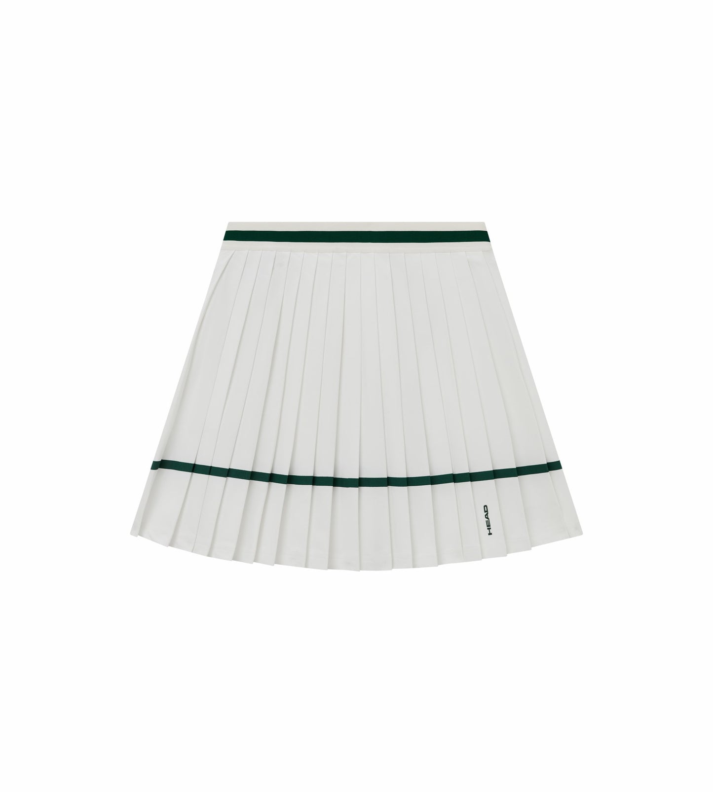 Head Golf Knife Pleat Skirt - White