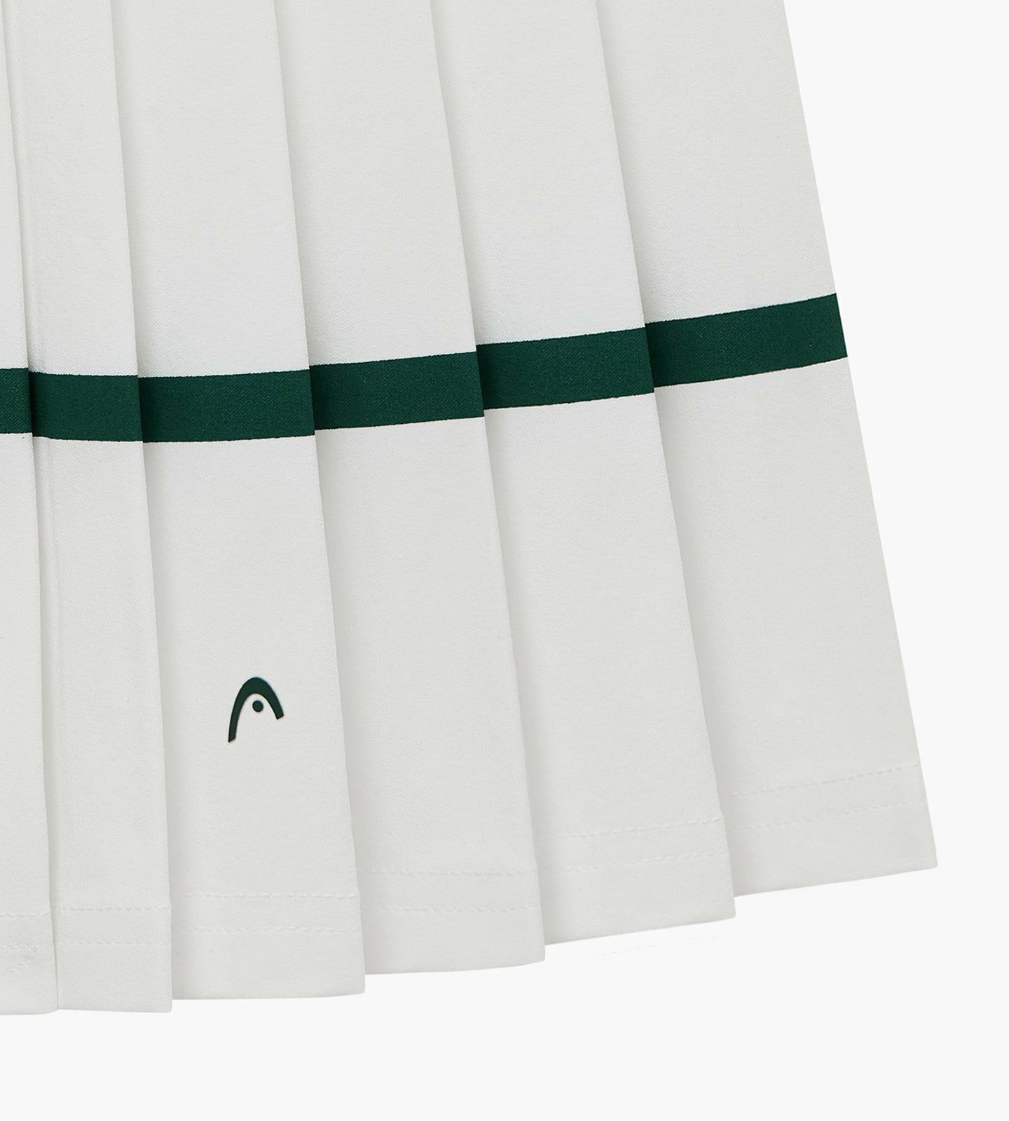 Head Golf Knife Pleat Skirt - White