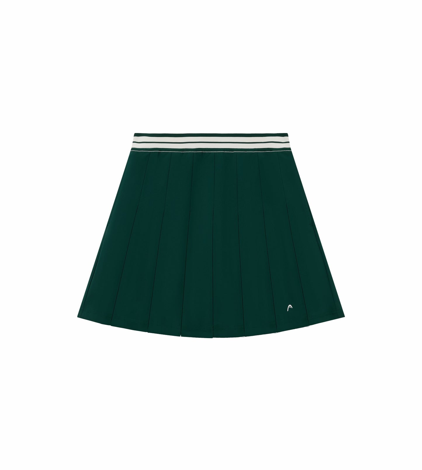 Head Golf Box Pleat Skirt - Green