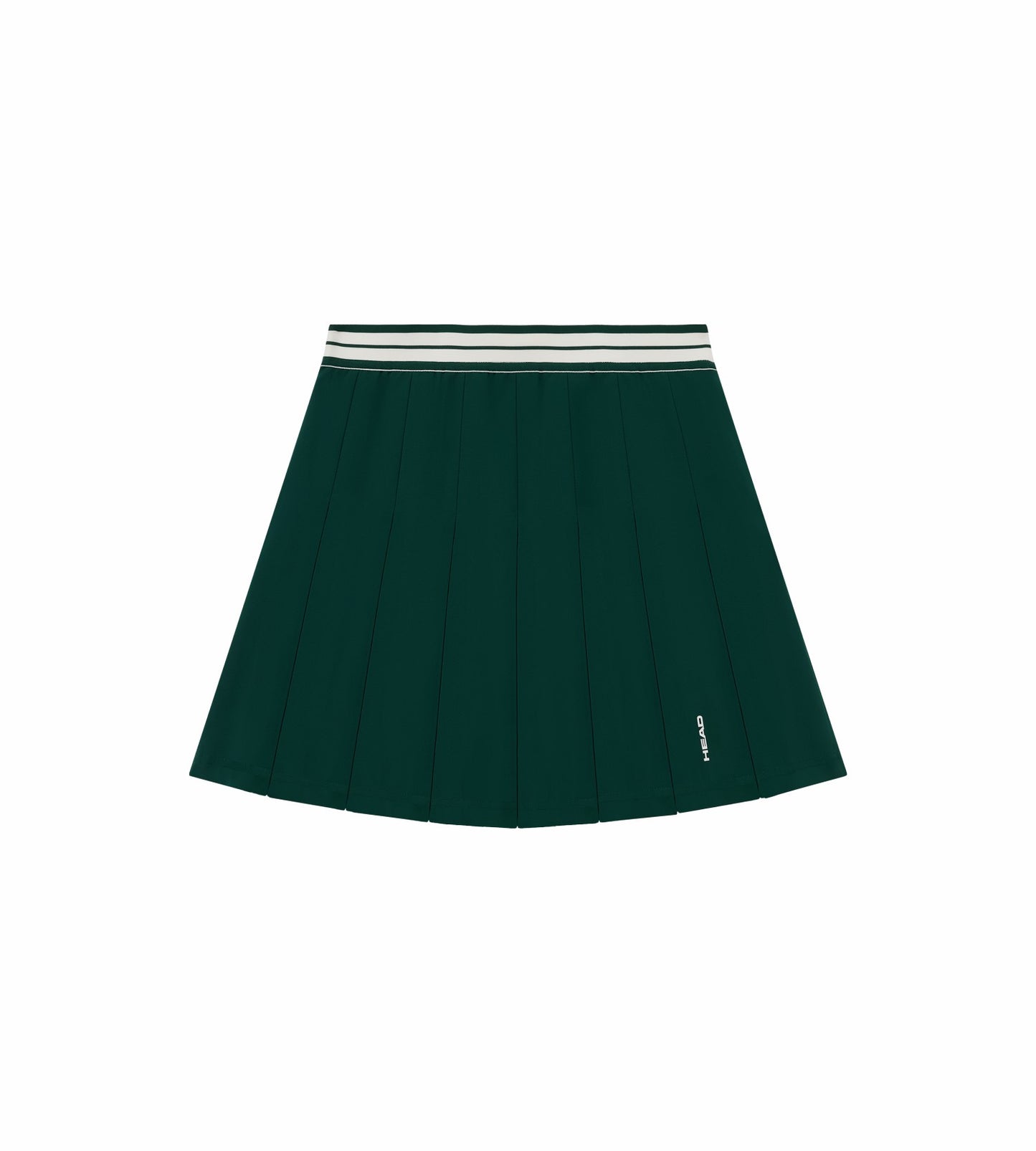Head Golf Box Pleat Skirt - Green