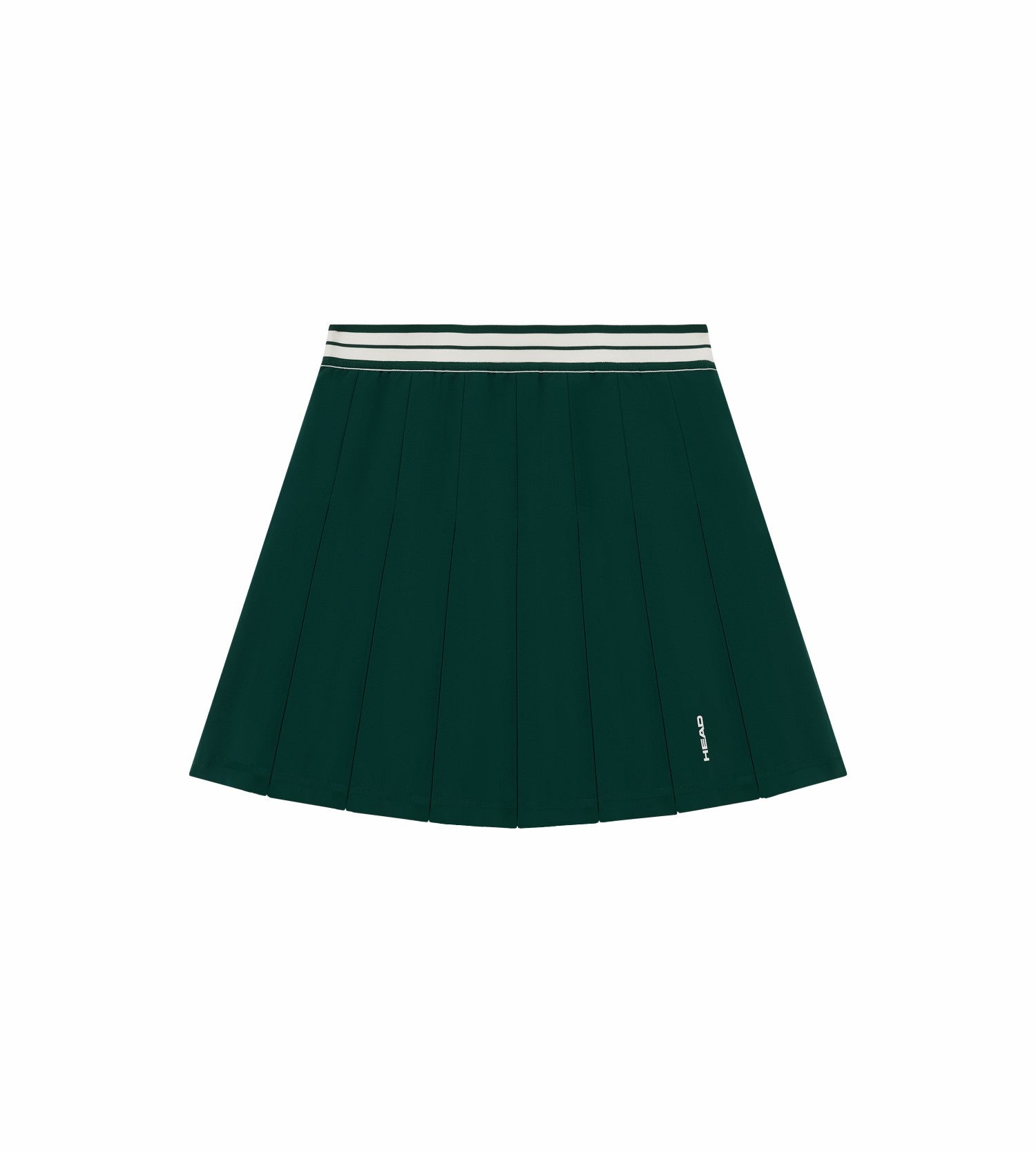 Head Golf Box Pleat Skirt - Green