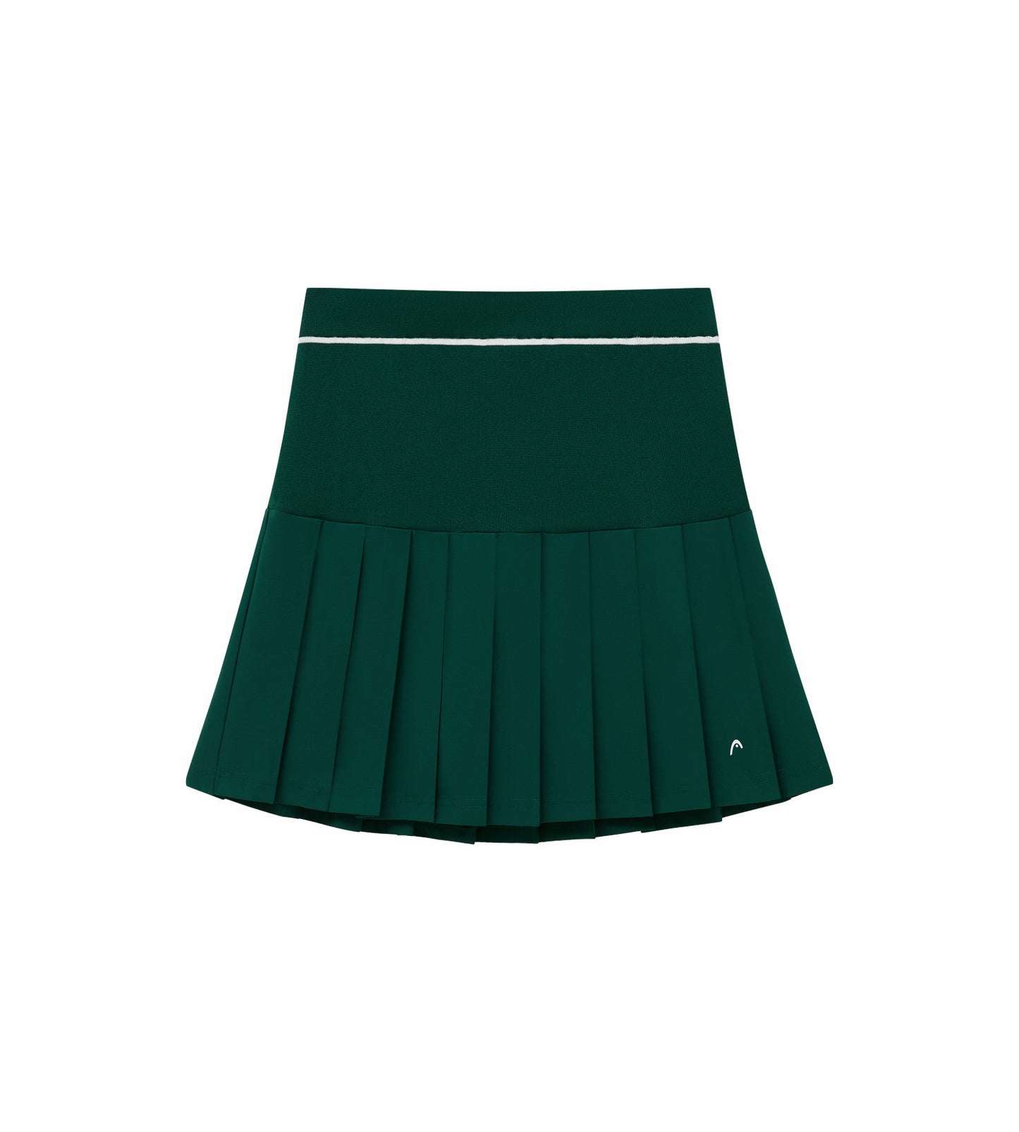 Head Golf Mixed Media Knit Skirt - Green