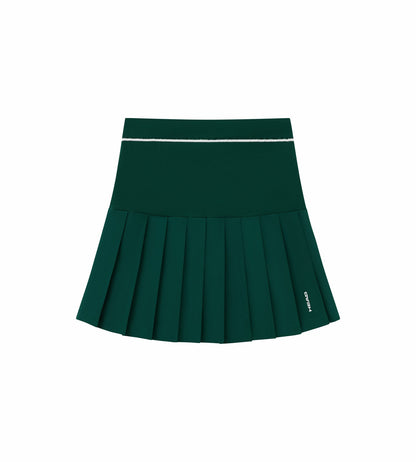 Head Golf Mixed Media Knit Skirt - Green