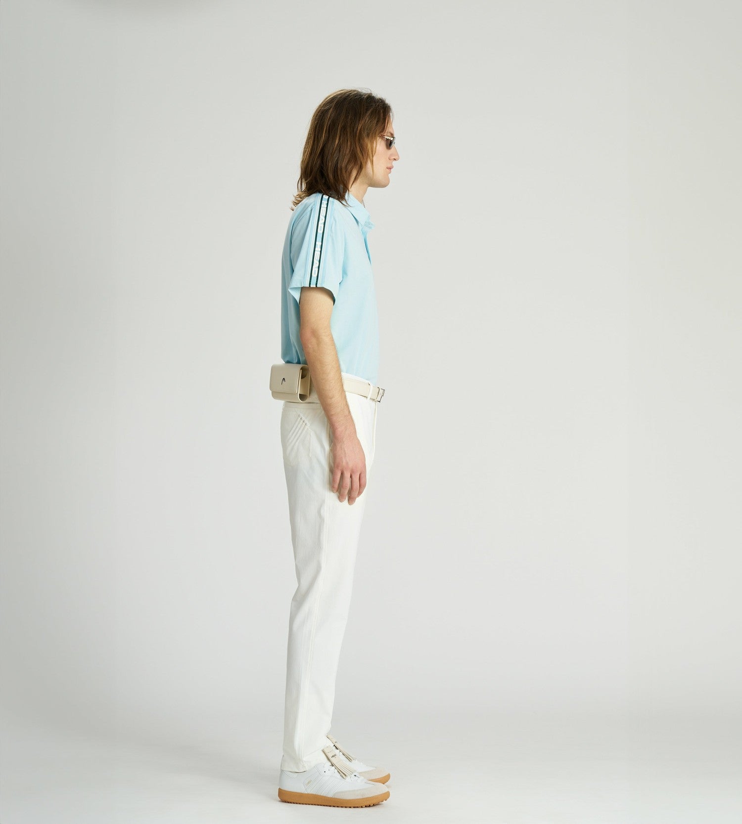 Head Golf Shoulder Tape Polo - Blue