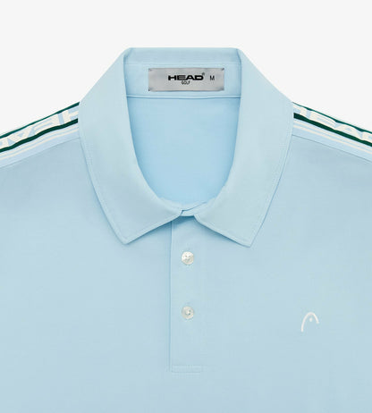 Head Golf Shoulder Tape Polo - Blue