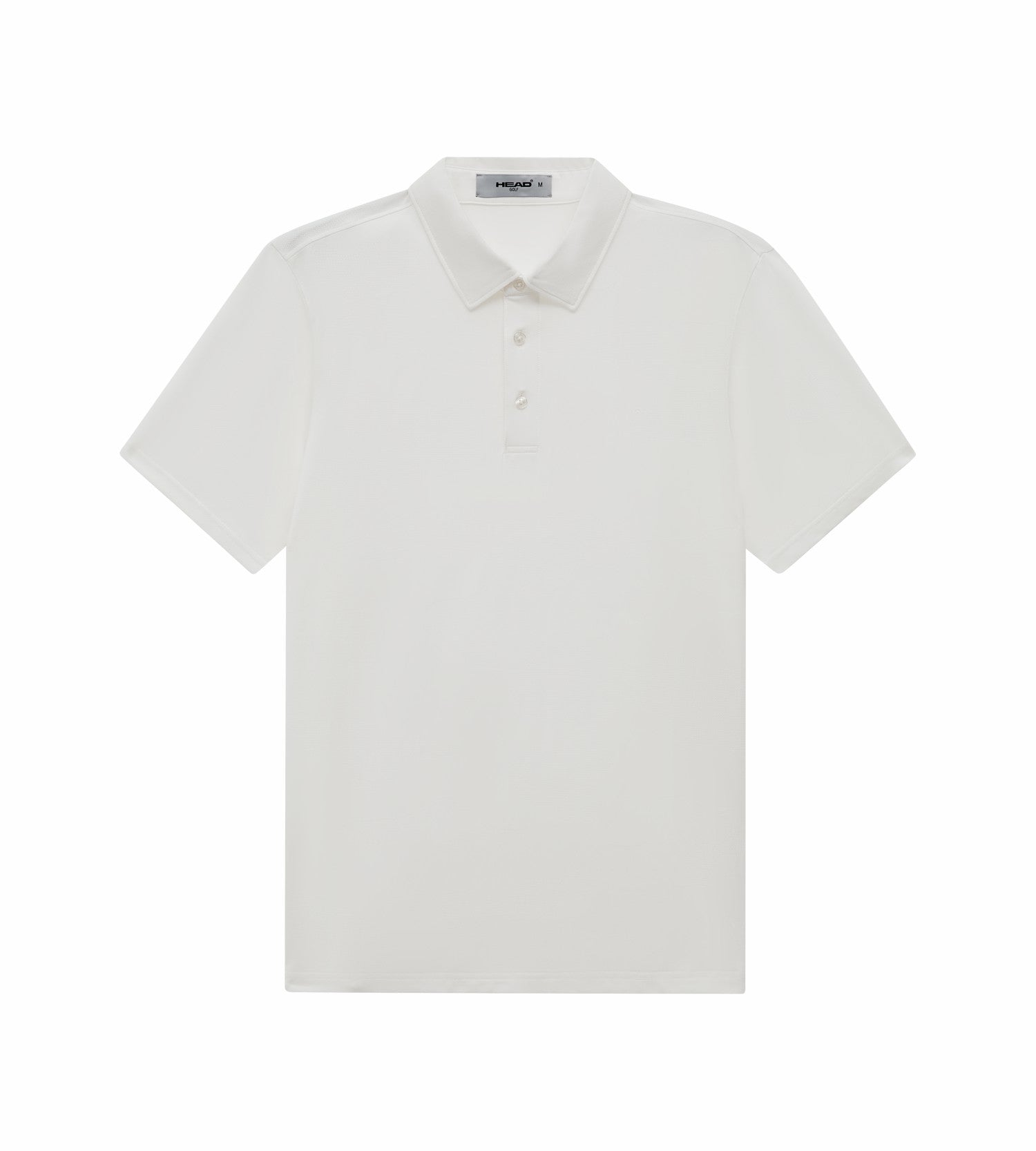 Head Golf Jacquard Knit Polo - White