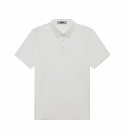 Head Golf Jacquard Knit Polo - White