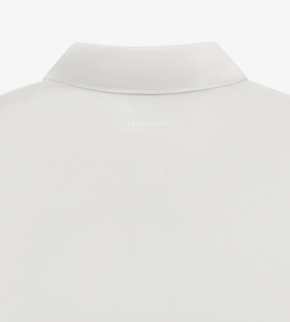 Head Golf Jacquard Knit Polo - White