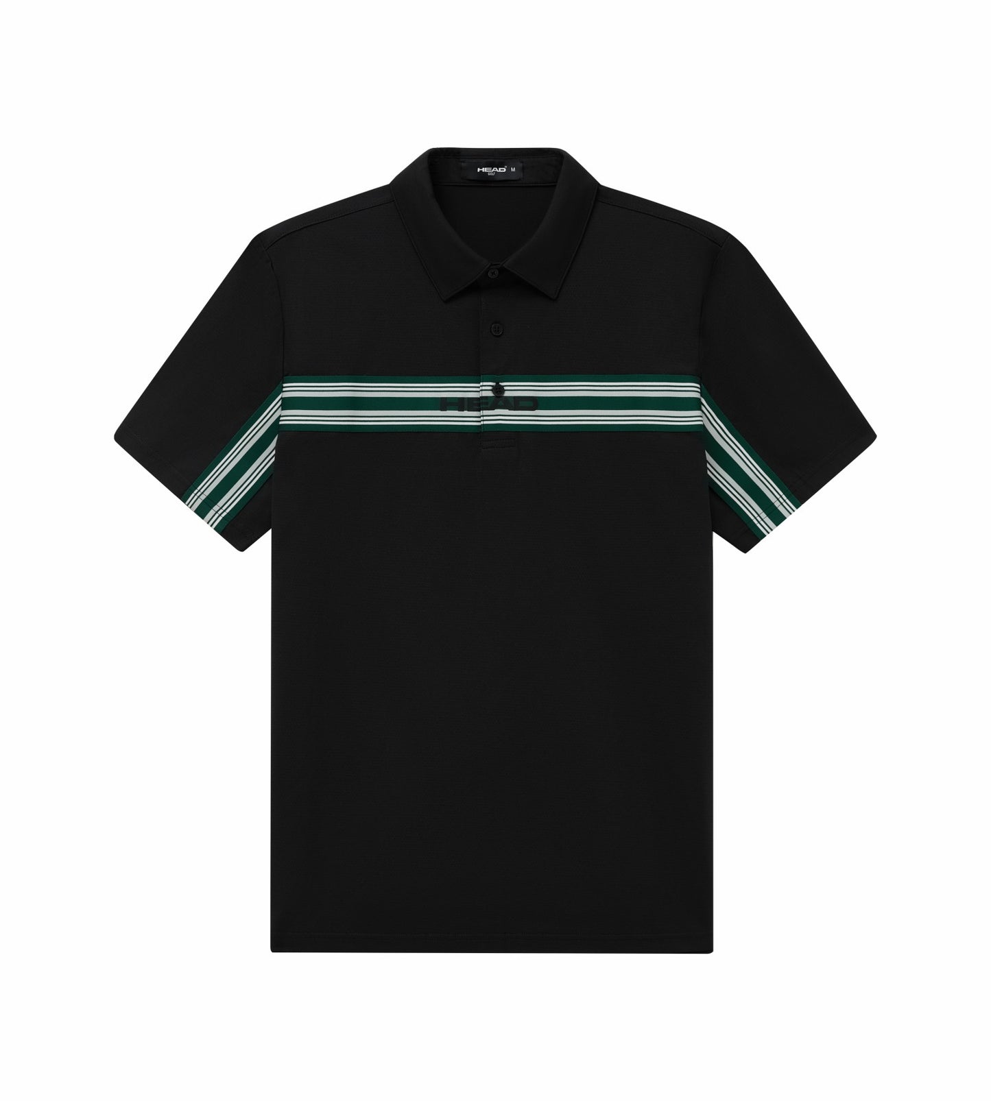 Head Golf Chest Tape Polo - Black
