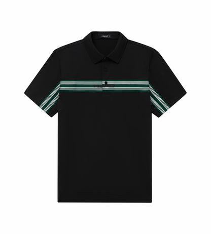Head Golf Chest Tape Polo - Black