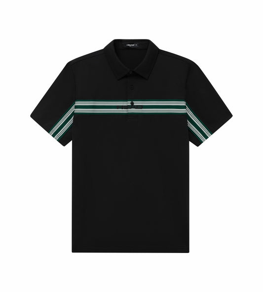 Head Golf Chest Tape Polo - Black