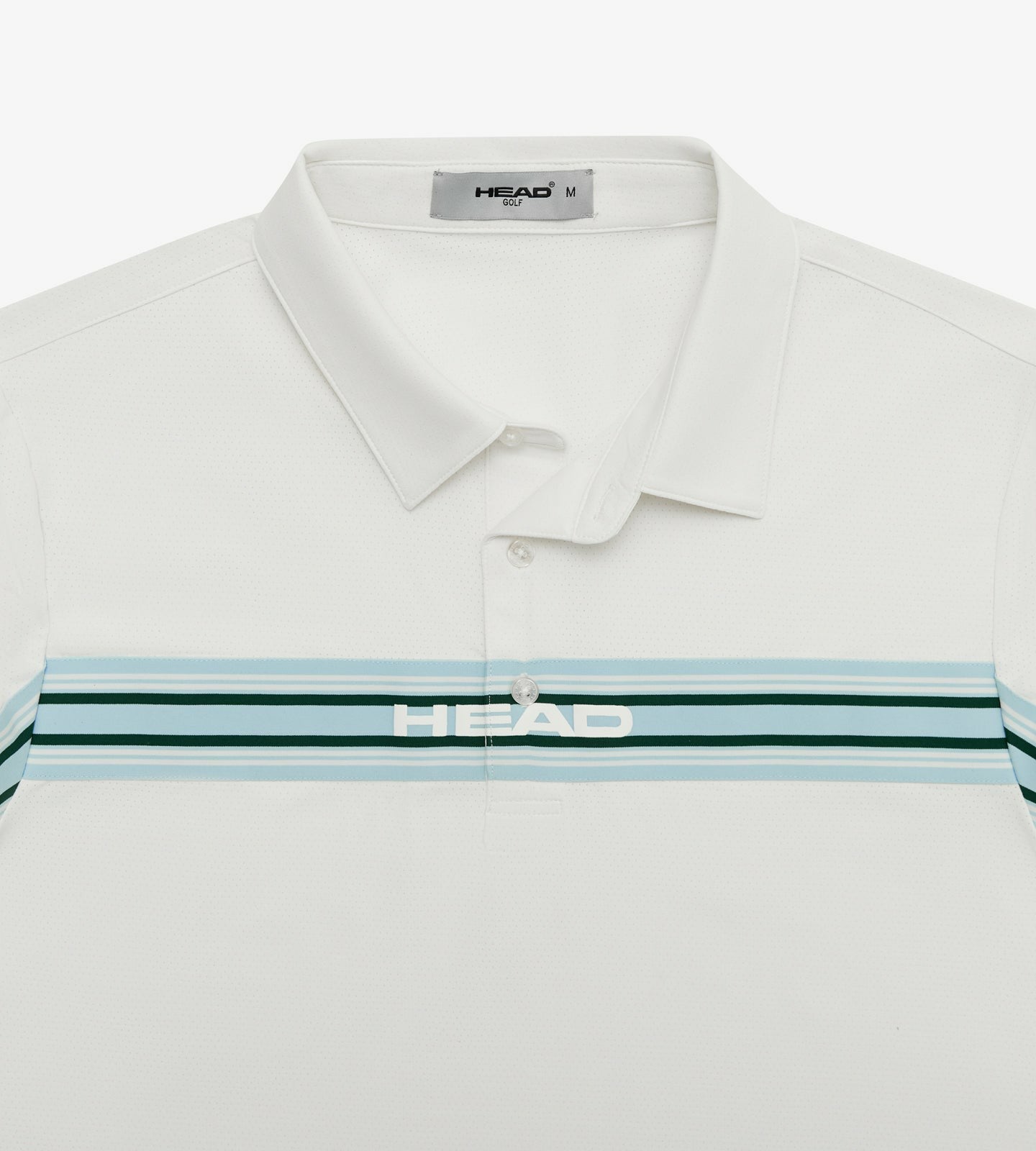 Head Golf Chest Tape Polo - White