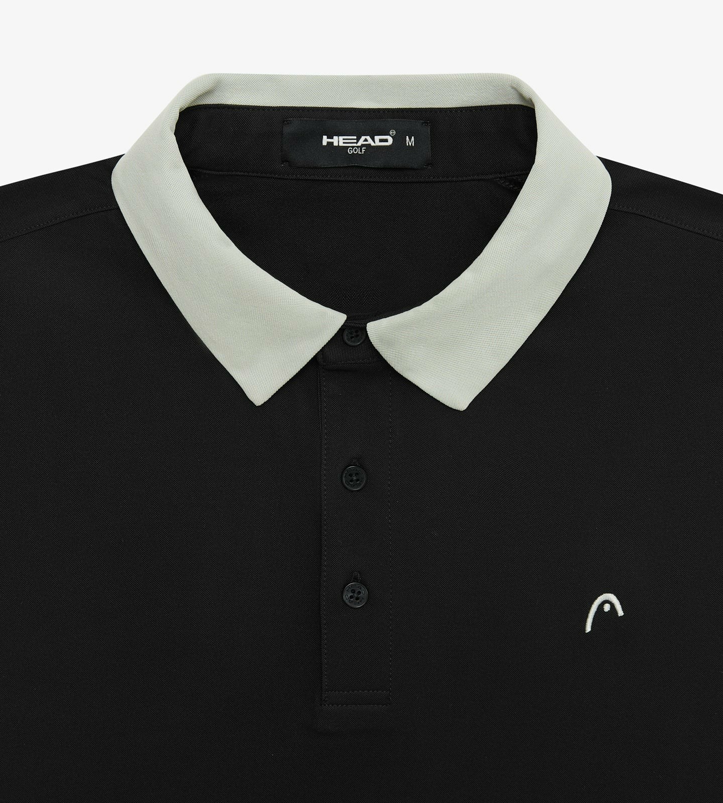 Head Golf Contrast Polo - Black